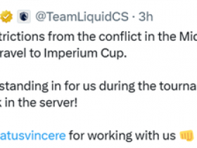 【蜗牛电竞】官宣:Liquid引入jL暂代NertZ出战罗马帝国之声杯【EV扑克小游戏官网】