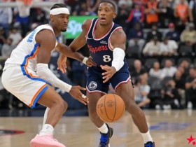 迈博体育 雷霆128-110大胜快船!7连胜强势锁定联盟第一,霍姆格伦30+14统治内线