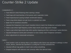 【蜗牛电竞】CS2 4月25日更新:动画系统Animgraph 2优化调整【EV扑克小游戏官网】