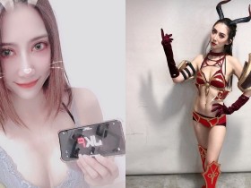 【蜗牛扑克】電眼女神「潘小盈」化身痛苦女王!兇猛窈窕的火辣曲線,能看不能摸真的讓人很痛苦!