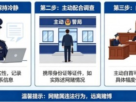 网赌被警察打电话要求配合调查怎么办?自首能否从轻处罚全面解析