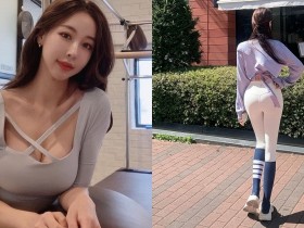 【蜗牛扑克】這背影還不衝?「氣質正妹」練過瑜伽前凸後翹,「美乳翹臀」身體超軟Q!