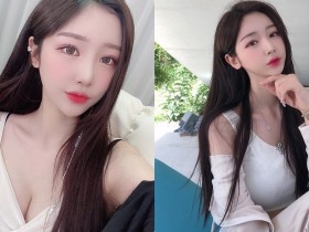 【蜗牛扑克】溝很辣!氣質長髮正妹暗藏「水嫩酥胸」,深V畫面讓粉絲特別激動!