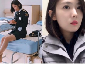 【蜗牛扑克】想被逮補!「美女警察」迷你窄裙大秀嫩白美腿,迷人笑容被處罰也願意!