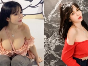 【蜗牛扑克】這就是波神的威力!木瓜姊姊「Mandi香菱」一彎腰乳量傾瀉而出