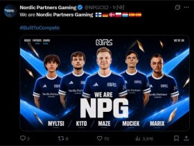 【蜗牛电竞】官宣:AM被整体收购,新队标Nordic Partners Gaming【EV扑克小游戏官网】