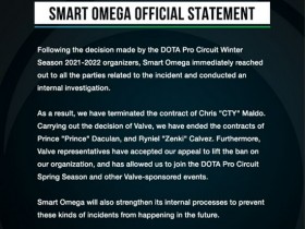 【蜗牛电竞】V社在官方赛事中恢复了Omega的参赛权
