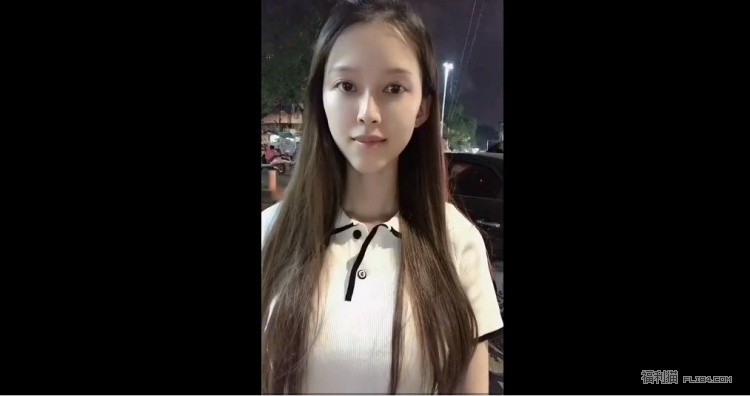 夜店女模马路直播卸妆！看完前后对比 网友:快带她回家！