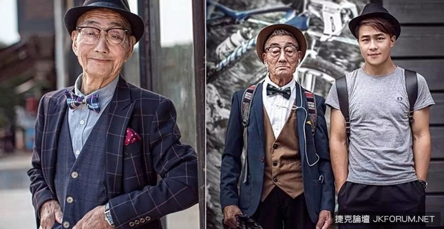 年齡不是問題！最有型最老的男人網路爆紅 85歲也能穿出優雅紳士風格