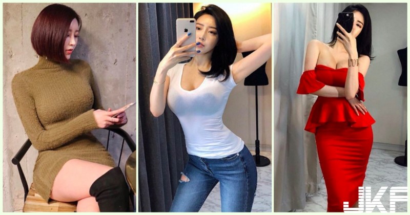 好銷魂！「爆乳挺胸妹」E奶視角有夠胸猛！極緻誘惑的「白皙美乳」太性感了&#8230;