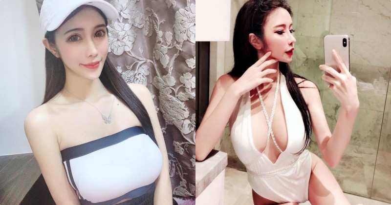 美乳辣妹「沈琪琪」誘惑中路大開，雄偉的巨乳份量太逼人！