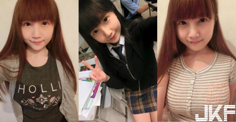 少女的發育不能等！巨乳學生妹「炸裂上衣」！內建「胸部平台」讓人簽名&#8230;