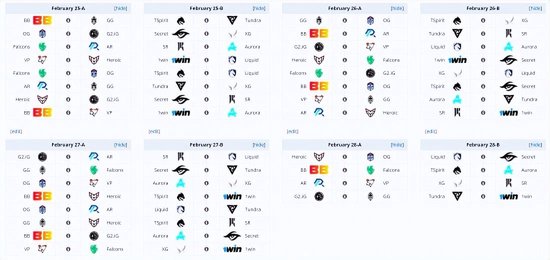 梦幻联赛S22小组赛赛程出炉 2月25日晚7点正式开赛