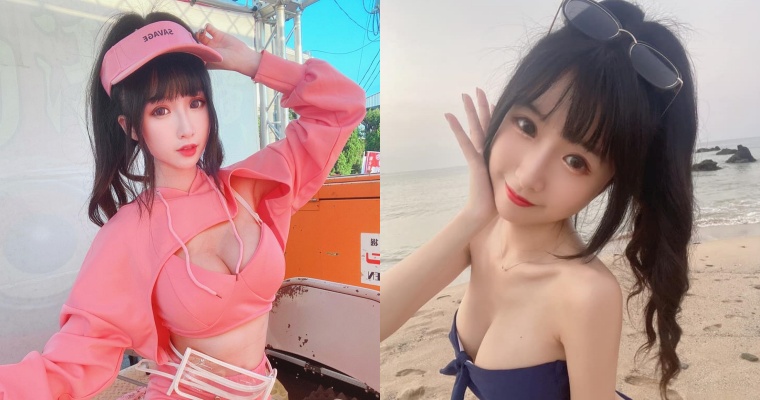 再見了夏天！萌妹舞者「阿乃」曬海邊美照　趕上泳裝末班車