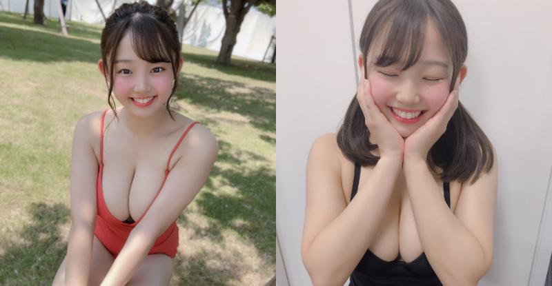 對，她18歲！爆紅巨乳嫩妹「花咲ひより」肉感身材讓人幸福感增加10倍