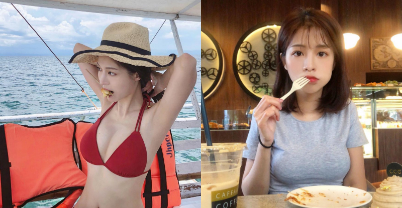當女友最剛好！「姵涵HPH」白嫩身材超性感，萌甜微笑請司機們好好餵食！