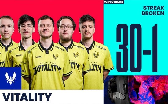 【蜗牛电竞】不止于电竞:为何Vitality的30连胜足以媲美任何体育传奇?【EV扑克小游戏官网】
