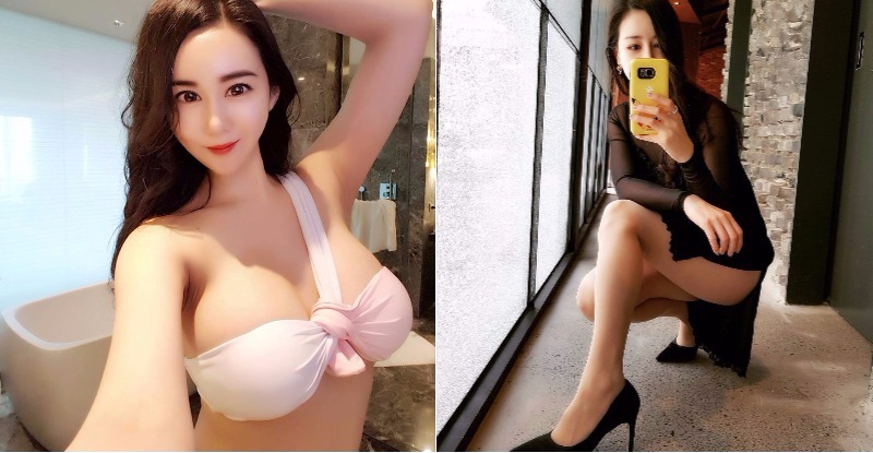 妹子胸前好飽滿！比基尼「壓乳畫面」好猖狂，讓人鼻血噴好噴滿