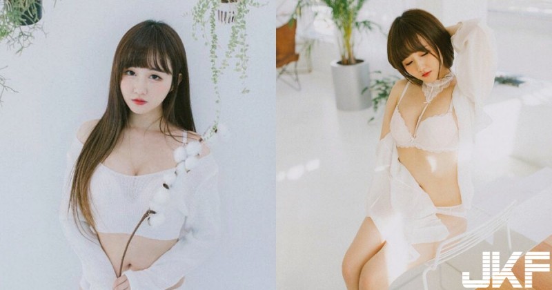 透明感巨乳天使～嬌萌軟嫩的「少女肉感」配上無敵天使顏，高糖分甜進你的攝護腺～