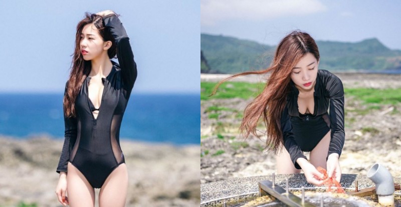 好腰瘦！清新正妹「Emily 玄咪」小蠻腰大放送　彎腰還有爆乳福利