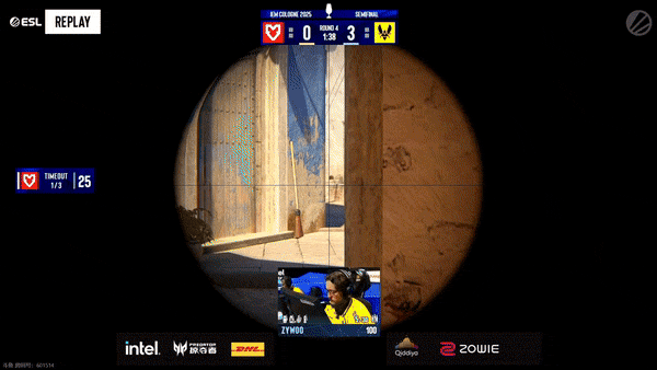 IEM科隆2025：涅槃之火焚旧仇！MOUZ 2-0 Vitality晋级决赛