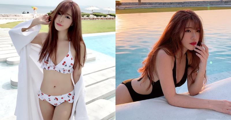 甜到心坎裡！人氣直播主「欣欣Dolly.C」小巧美臉燃起戀愛感，白皙嫩體更是可口無比！