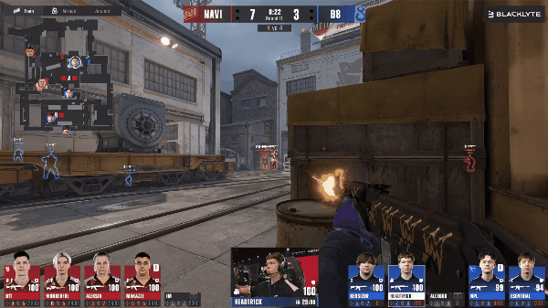 布达佩斯Major第二阶段：天生赢家！NAVI 2-0 B8