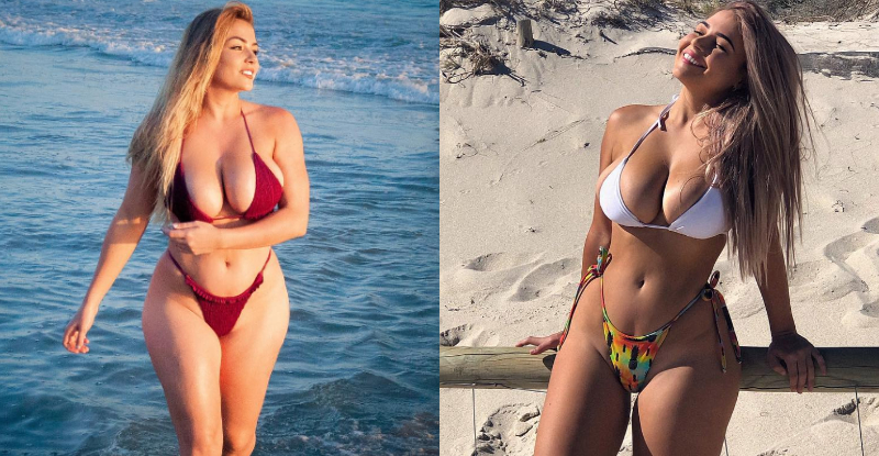 【蜗牛扑克】以形補形！「肉系爆乳妹」渾圓西瓜奶靠吃出來的　份量驚人狂虐視神經