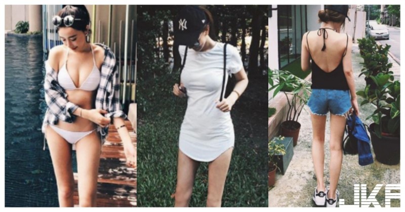 【蜗牛扑克】神美腿素人！「長腿大奶網紅」正面超緊繃，轉身「背殺100分」網：很可以！