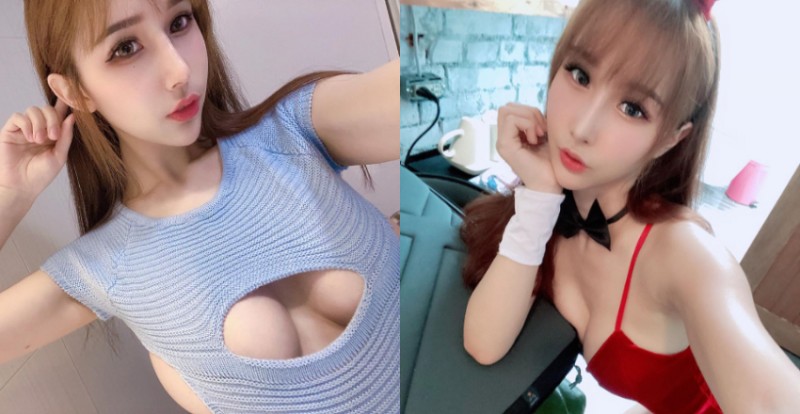 【蜗牛扑克】性感女神「夢夢MonMon」殺童貞毛衣穿出新高度　渾圓巨乳完全遮不住