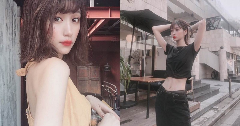 【蜗牛扑克】文青纖腰妹「S級線條」超極品，轉過身背部曲線也辣暈！