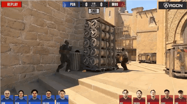 布达佩斯Major第二阶段：有惊无险！PUA 2-1 M80