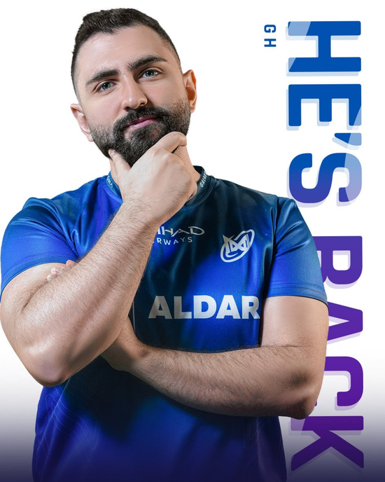 Nigma战队官宣：GH回归担任五号位