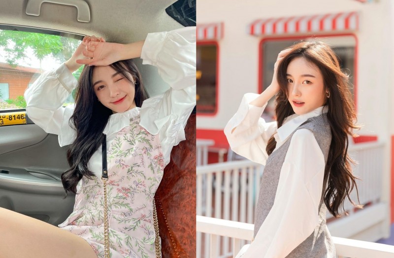 【蜗牛扑克】天菜泰國妹「Kornkanok」清新氣質女友感爆棚　甜而不膩「爽朗笑容」更是療癒感十足