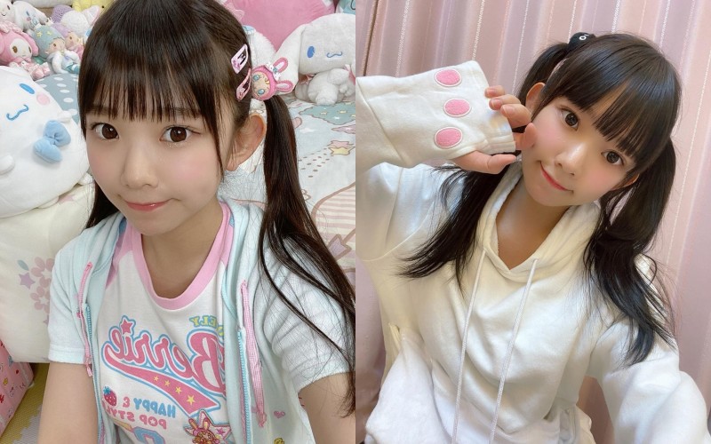 【蜗牛扑克】合法蘿莉巨乳「長澤茉里奈」小學生風睡衣誘惑太犯規　根本逼大哥哥犯罪啊　