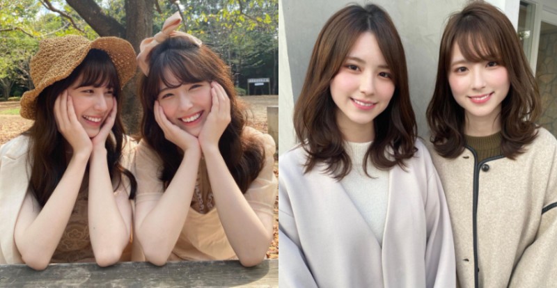 【蜗牛扑克】極品「櫻花妹雙胞胎」連美都是兩倍　網友：我不介意一起