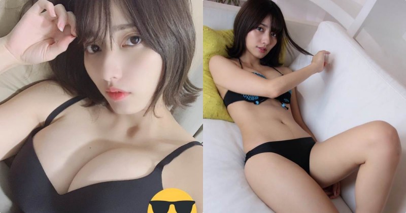 【蜗牛扑克】短髪妹「夏目まどか」車頭燈超大顆，躺下時的畫面太邪惡！