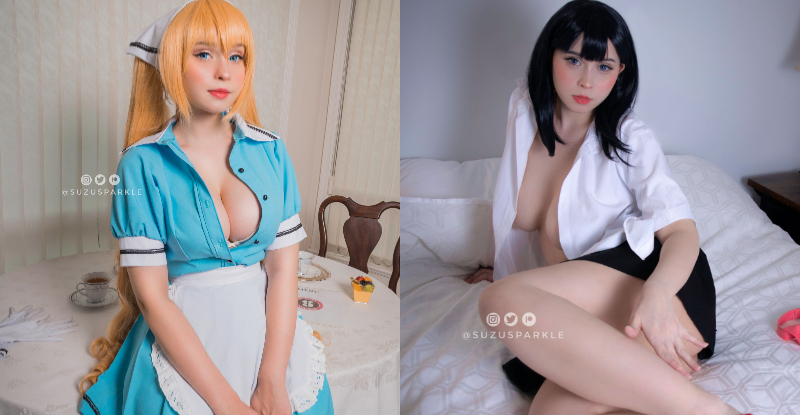 【蜗牛扑克】奶香四溢！巨乳Coser胸前「長輩」太強悍　動不動就跑出來Say Hi刷存在感