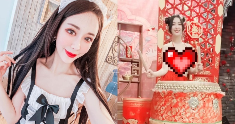 【蜗牛扑克】電眼美模「愛佳奈」打鼓造型讓人噴鼻血…加碼「正面福利」再吸千人按讚