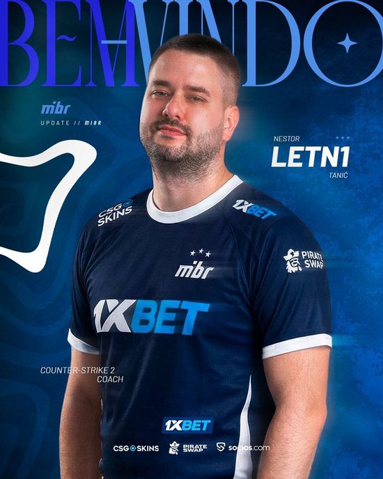 【蜗牛电竞】官宣：MIBR签约塞尔维亚教练LETN1【EV扑克小游戏官网】