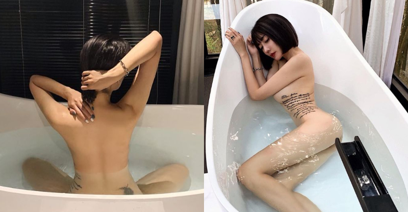 【蜗牛扑克】「火辣DJ」泡澡展極致嫩體，粉絲起心動念：「放大再放大！」