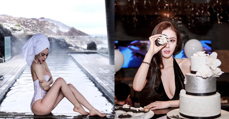 【蜗牛扑克】服飾店「正妹老闆娘」雪地泡溫泉　大曬白嫩雙乳！一雙逆天長腿超性感！