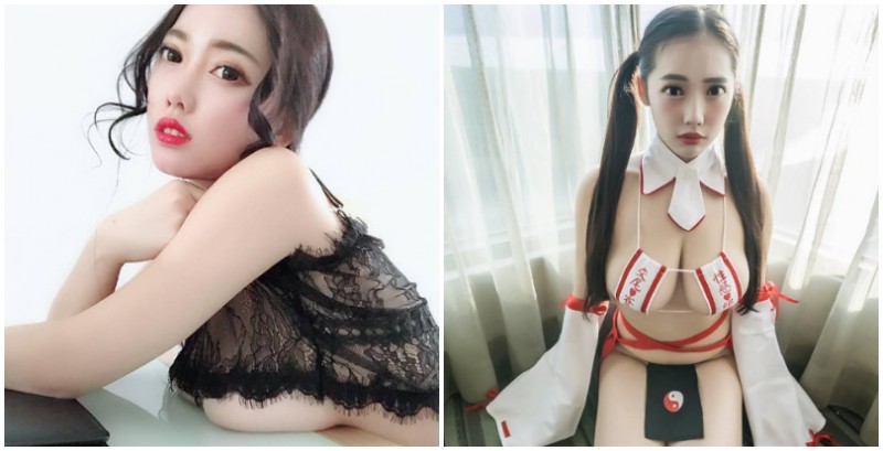 【蜗牛扑克】奶奶太重只好放桌上！「巨乳正妹」胸前份量太豪邁，色氣巫女榨乾你的精氣！