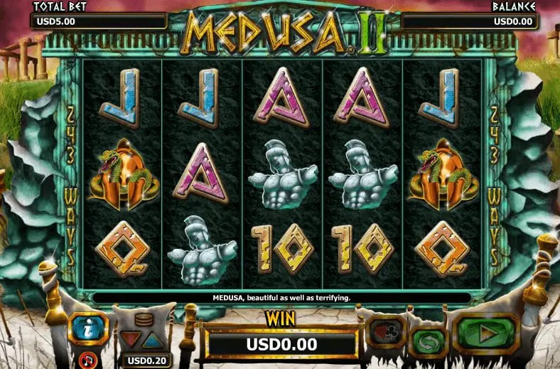 美杜莎II：大发娱乐独家上线的神话冒险老虎机巨作