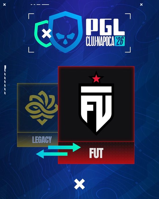 【蜗牛电竞】FUT将在PGL克卢日-纳波卡2026顶替Legacy出战【EV扑克小游戏官网】