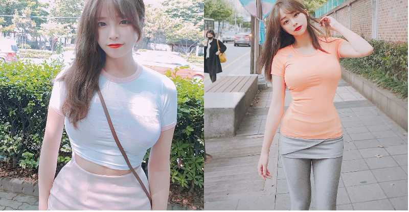 【蜗牛扑克】街頭遇到妹好兇！「殘暴乳量」正面襲來，一旁路人只好急忙繞道…