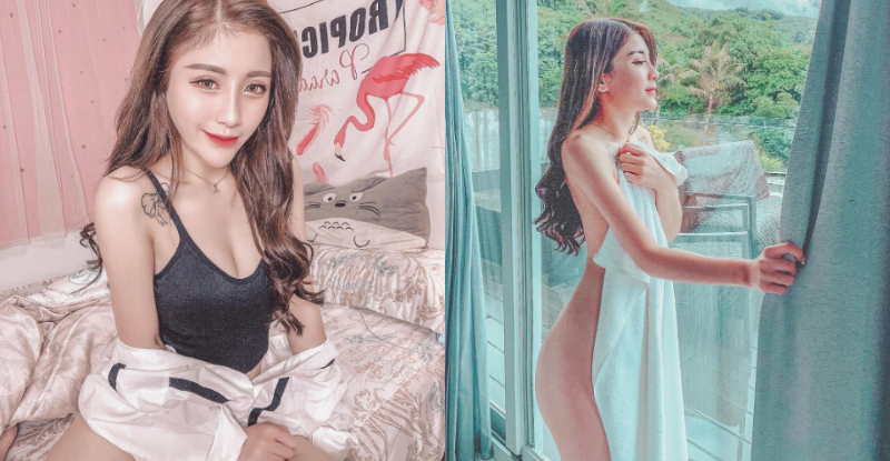 【蜗牛扑克】電眼正妹「芮晞」渡假化身解放軍，「無瑕嫩體挺蜜桃」讓司機們一早就飽食！