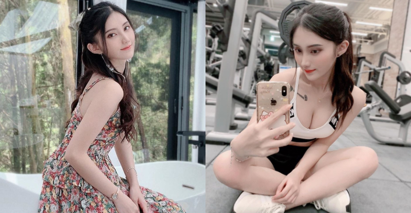 【蜗牛扑克】荷蘭混血正妹「許伊兒Queenta」健身倒奶超犯規，顏值嫩體都逆天得讓人戀愛！