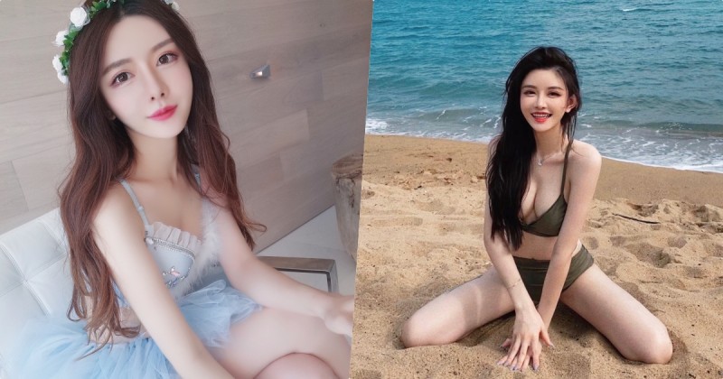 【蜗牛扑克】正妹Una「做日光浴同時曬奶」，完美胸型比例「誘惑曝光」！