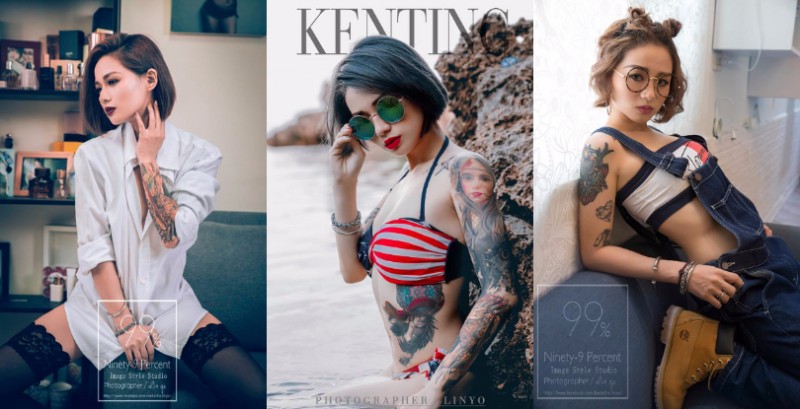 【蜗牛扑克】地表最霸氣櫃姐！外拍界「唐老大」藝術感的刺青點綴惹火身材！畫面太辣難以直視！